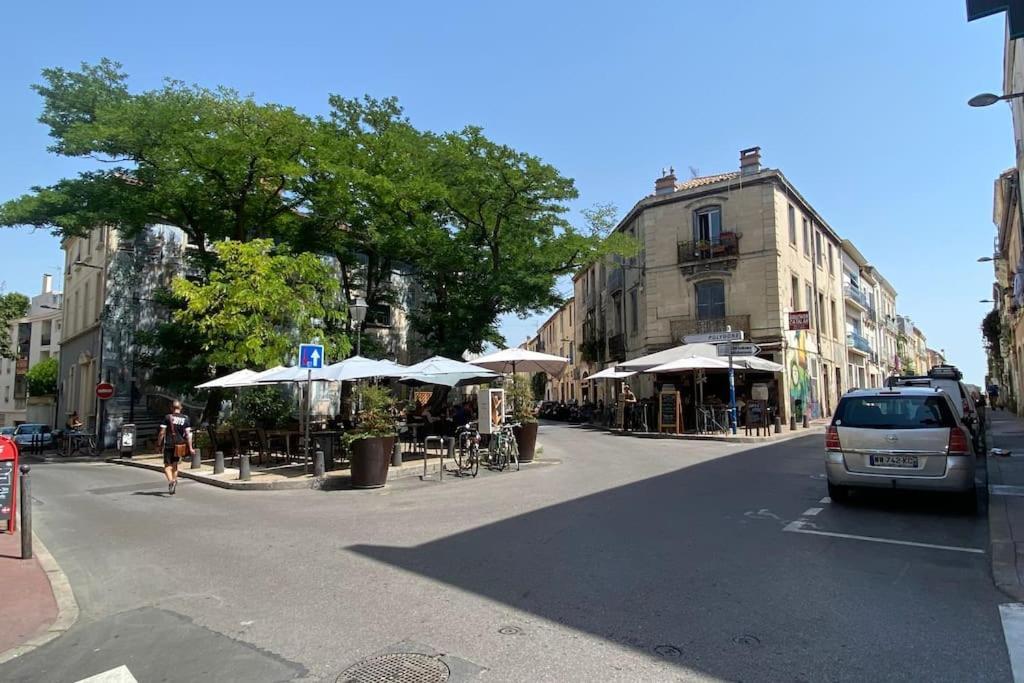 Apt T2 Neuf, Terrasse, Centre Ville, 8Min Comedie Montpellier Extérieur photo