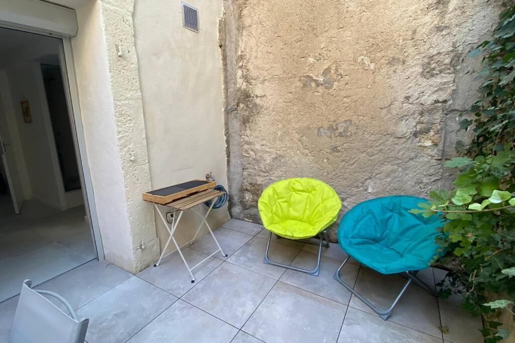 Apt T2 Neuf, Terrasse, Centre Ville, 8Min Comedie Montpellier Extérieur photo